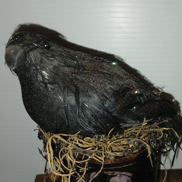 Witch Apothecary, Halloween bottle, altered art potion bottles, witchy decor - Picture 4 of 8